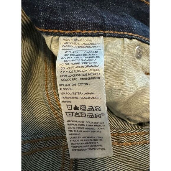 Levi’s Womens Vintage High Rise Straight Jeans Size 16 - Picture 4 of 4